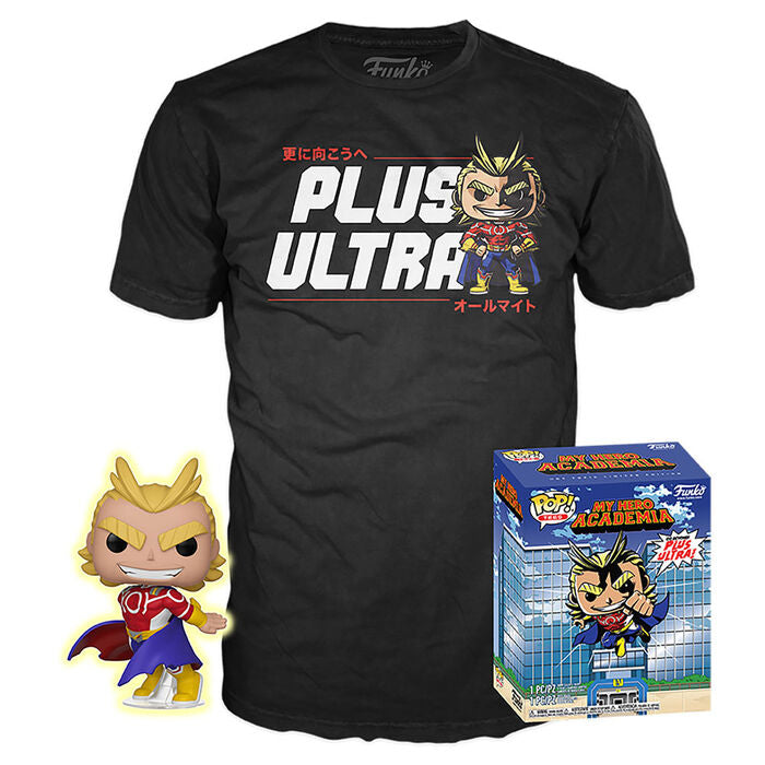 Set figure POP & Tee My Hero Academia All Might Exclusive