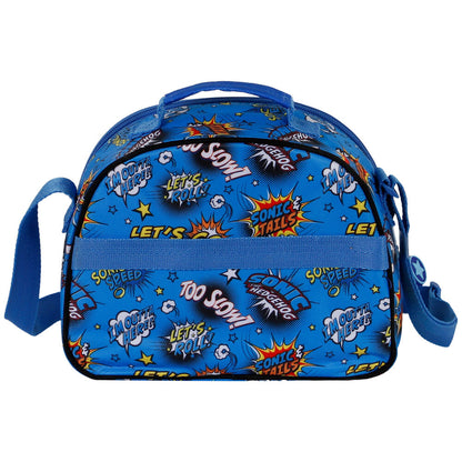 Sonic The Hedgehog Lets Roll 3D lunch bag