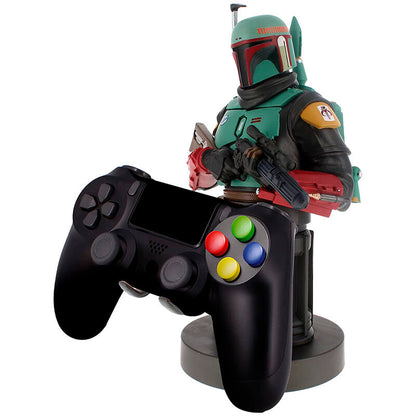 Star Wars Mandalorian Boba Fett figure clamping bracket Cable guy 20cm