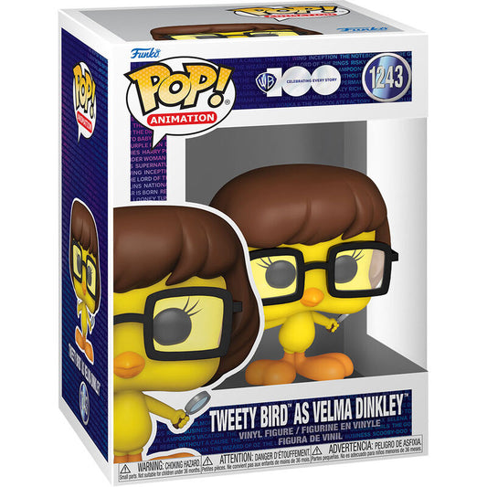 POP figure Looney Tunes Tweety Bird as Velma Dinkley