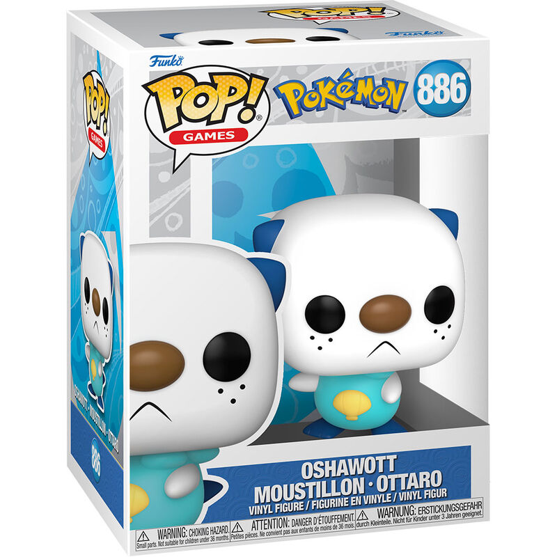 Funko POP Pokémon Oshawott Figur 9cm