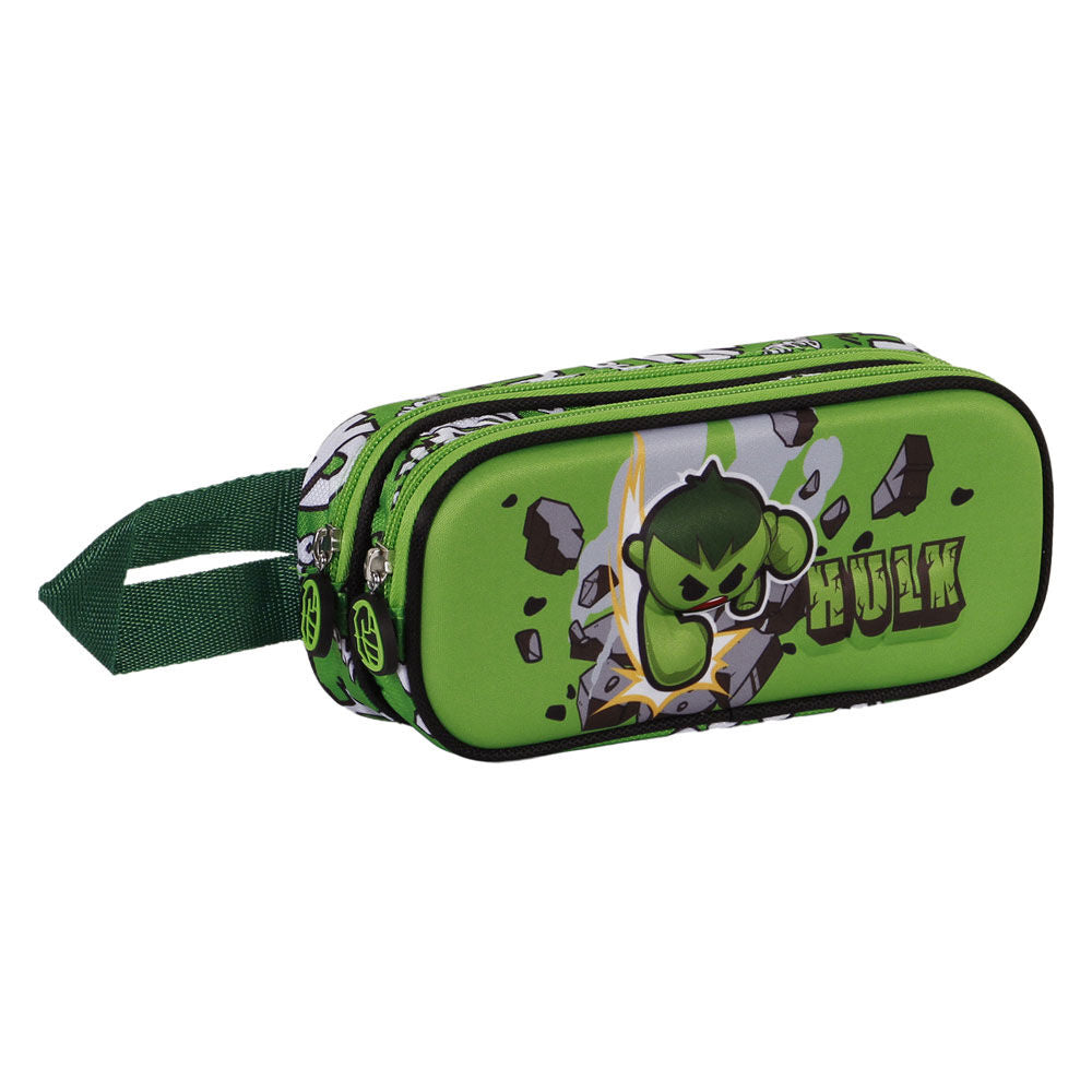 Marvel Avengers Hulk Greenmass 3D double pencil case