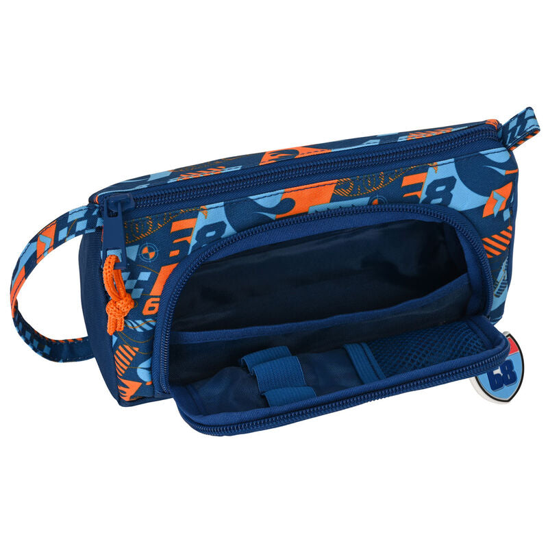 Hot Wheels Speed Club pencil case with drop-down pocket without stationery