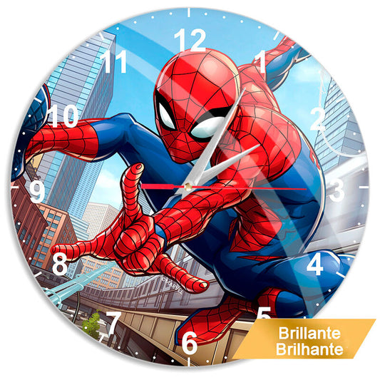 Marvel Spiderman wall clock