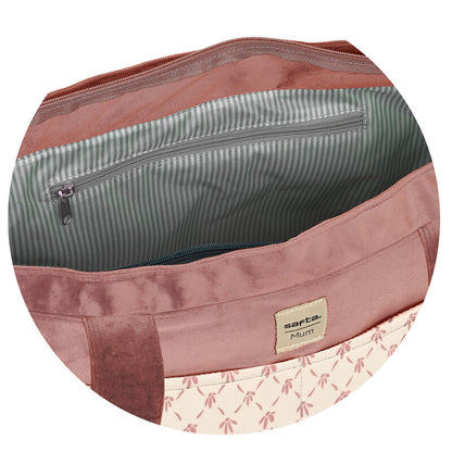 Marsala maternity adaptable bag