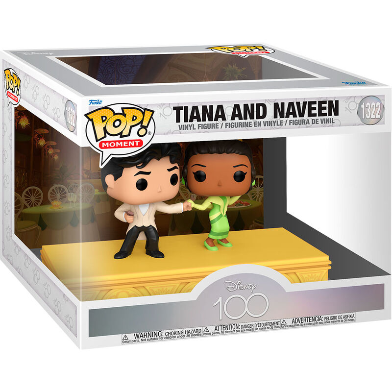 POP figure Disney 100th Anniversary Tiana & Naveen