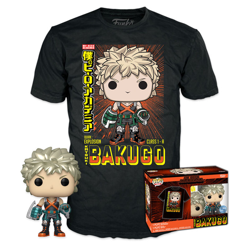 Set figure POP & Tee My Hero Academia Katsuki Exclusive