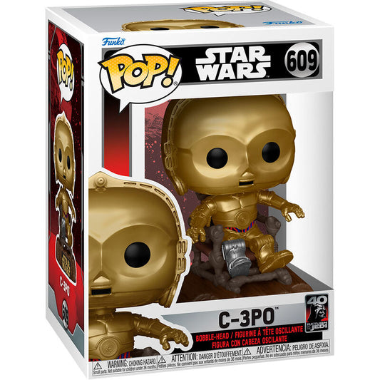 Funko POP Star Wars 40th C-3PO Figur