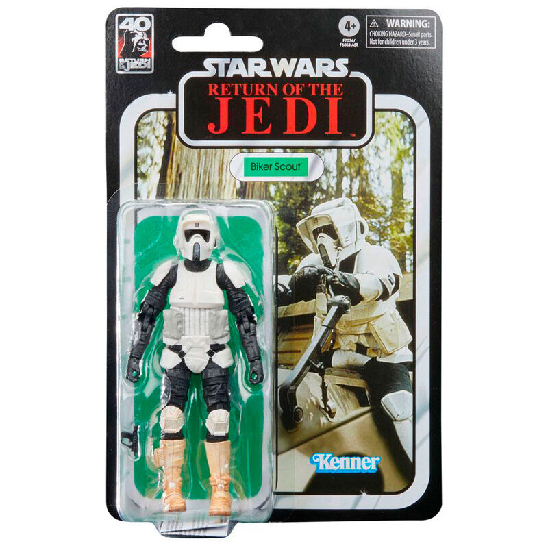 Star Wars Return of the Jedi 40th Anniversary Biker Scout Figur 15cm