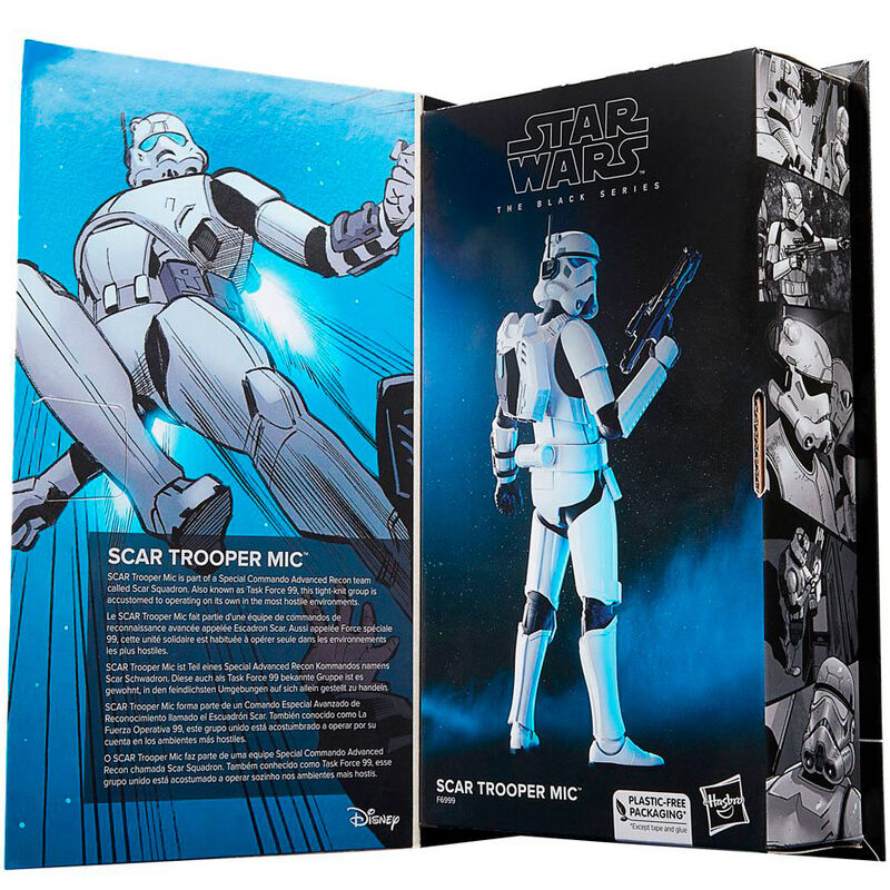 Star Wars The Black Series SCAR Trooper Mic Actionfigur