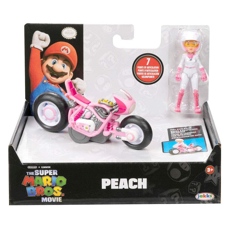 Mario Kart The Movie Peach Kart Figur 7cm