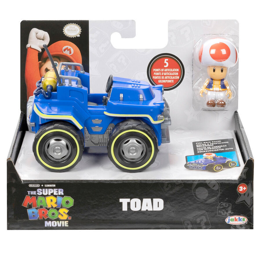 Mario Kart The Movie Toad Kart figure 7cm