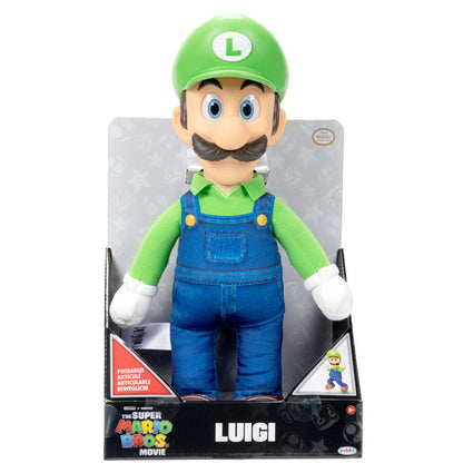 Super Mario Bros The Movie Luigi plush toy 30cm