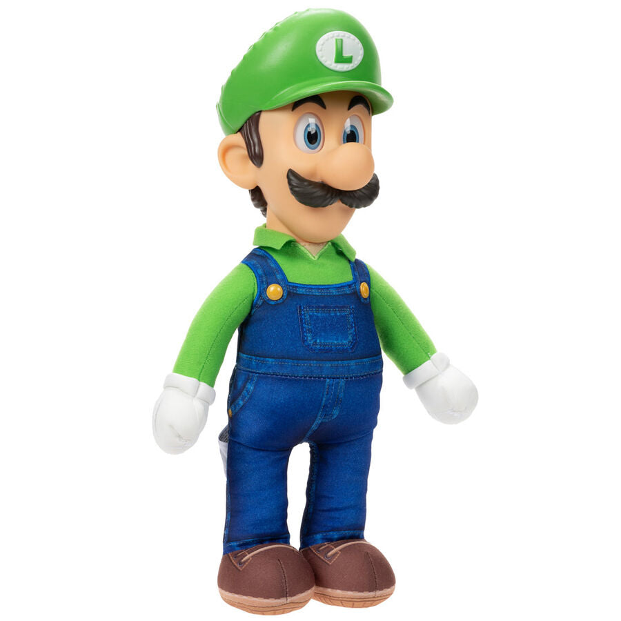 Super Mario Bros The Movie Luigi plush toy 30cm