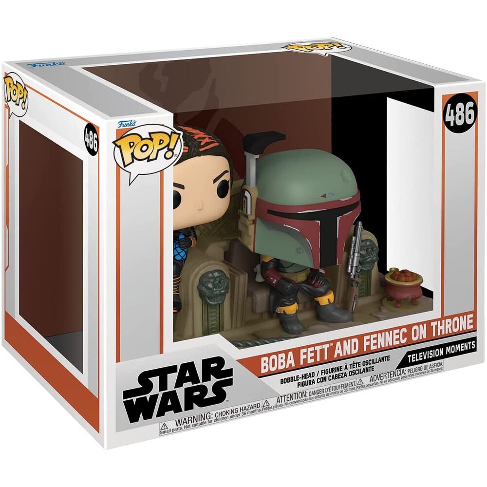 POP Figur Star Wars Mandalorian Boba Fett och Fennec Shand