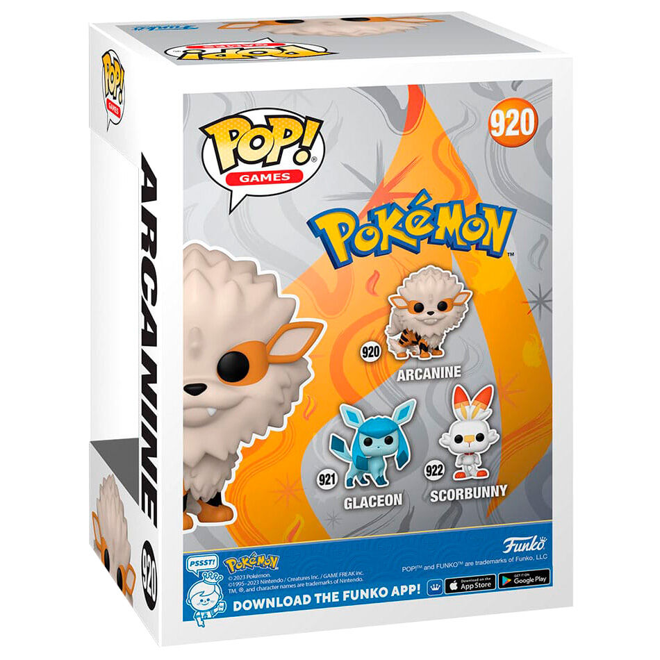 Funko POP Pokémon Arcanine Figur 9cm