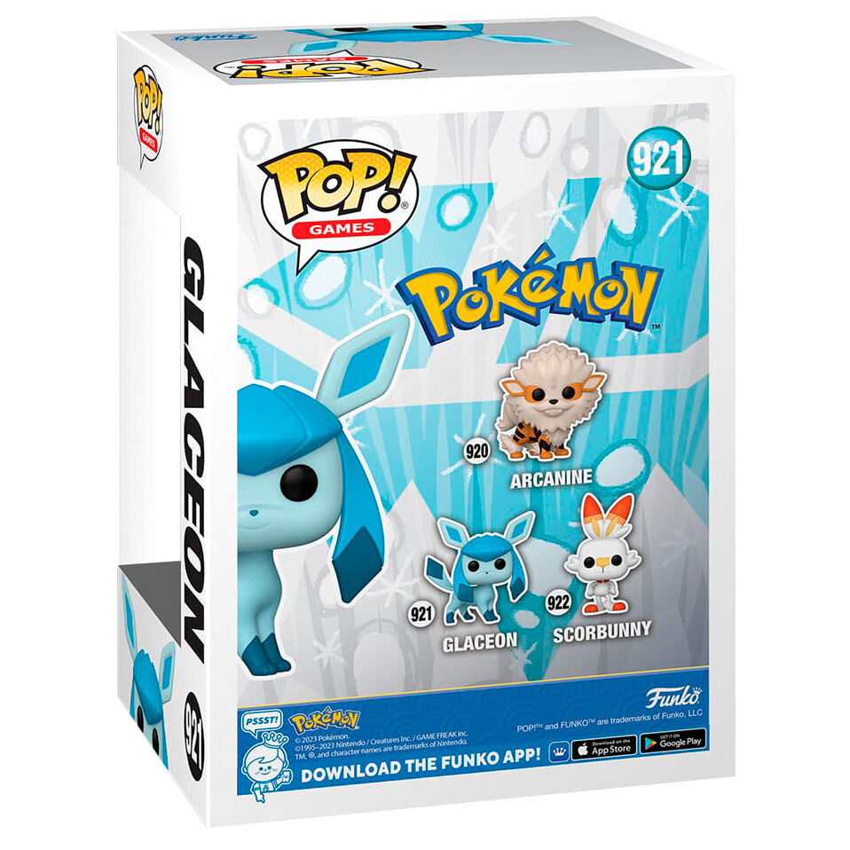 Funko POP Pokémon Glaceon 9cm Vinylfigur