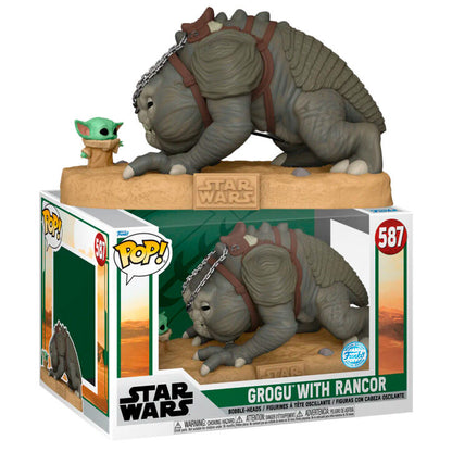 POP Figur Star Wars Grogu med Rancor Exklusiv