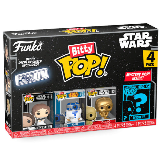 Bitty POP! Star Wars Leia - 4-pack