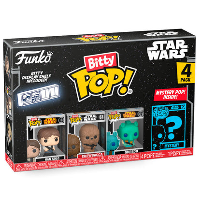 Blister 4 Figurer Bitty POP Star Wars Han Solo