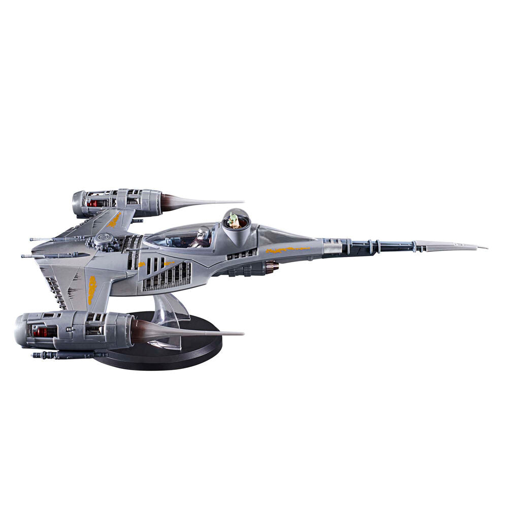 Star Wars N-1 Starfighter med Mandalorian Figur