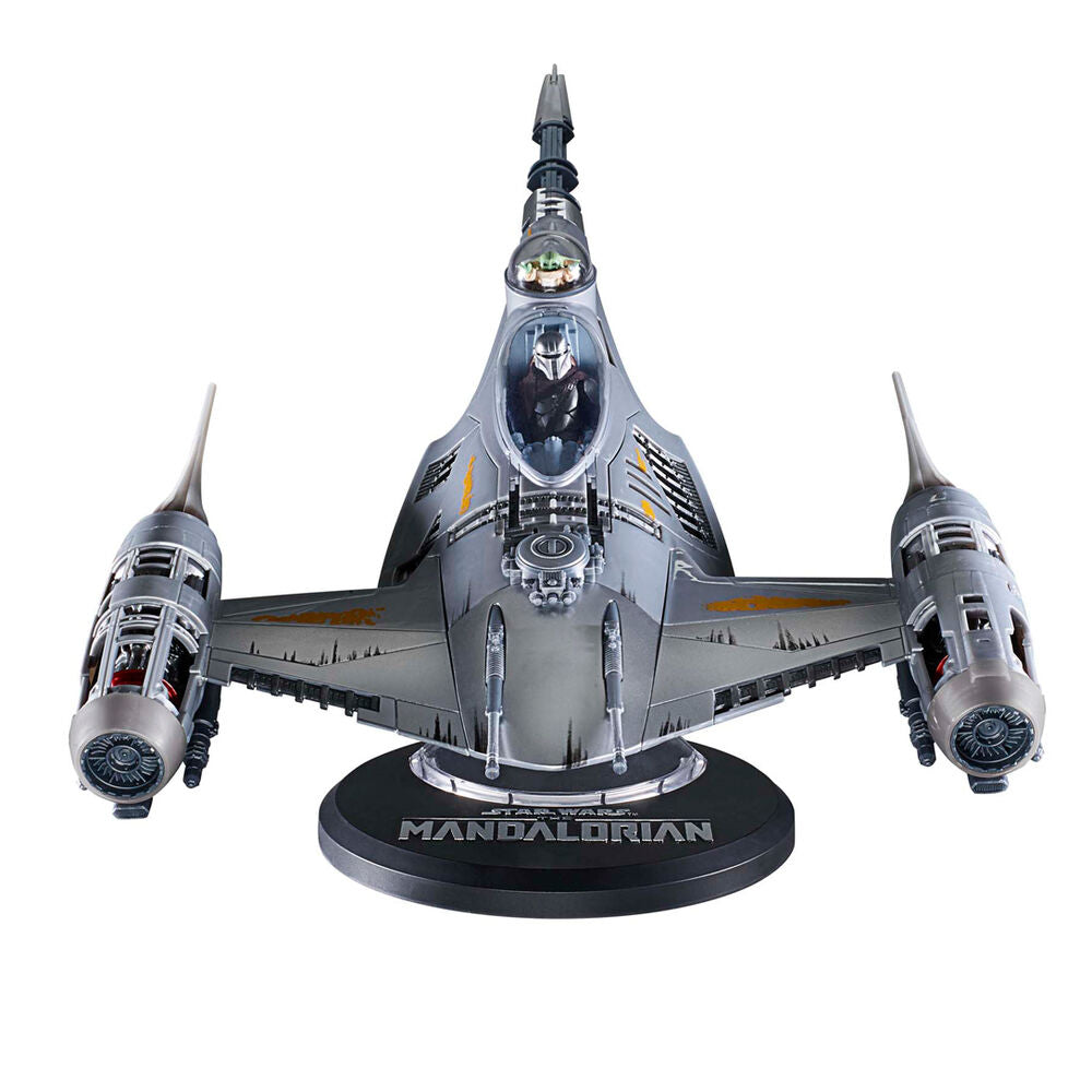 Star Wars N-1 Starfighter med Mandalorian Figur