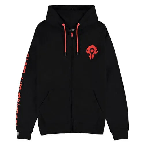 World Of Warcraft Blood & Thunder zipper hoodie