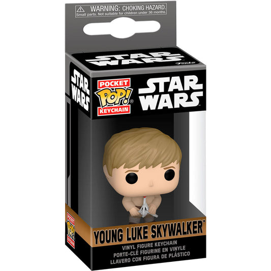 Fick POP Nyckelring Star Wars - Obi-Wan Kenobi & Ung Luke Skywalker