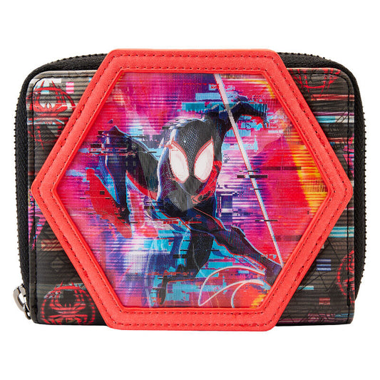 Loungefly Marvel Spiderman Across the Spider-Verse Lenticular wallet