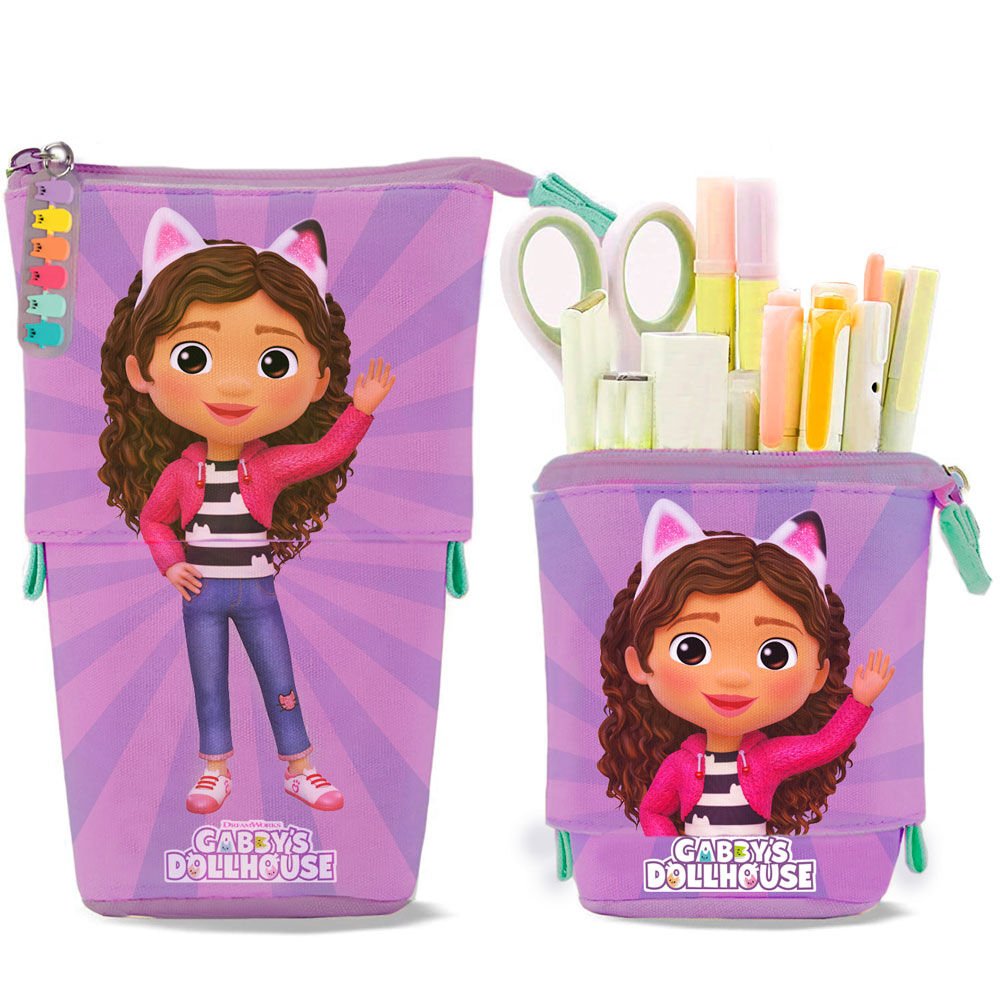 Gabbys Dollhouse extensible pencil case