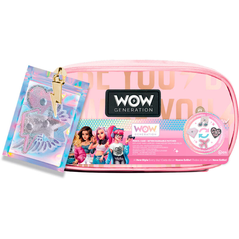 Wow Generation pencil case + patch