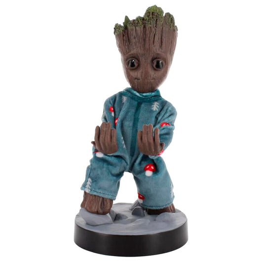 Marvel Guardians of the Galaxy Toddler Groot in Pajamas clamping bracket Cable guy 20cm