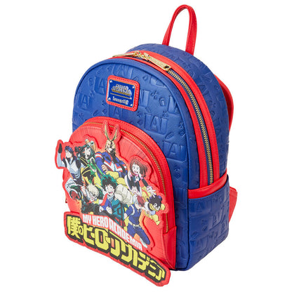 Loungefly My Hero Academia Group Debossed Logo backpack 26cm