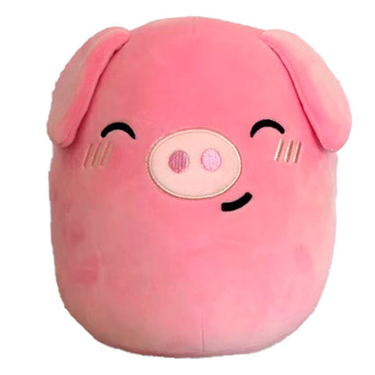 Squidglys Adoramals Oliver Piggy plush cushion