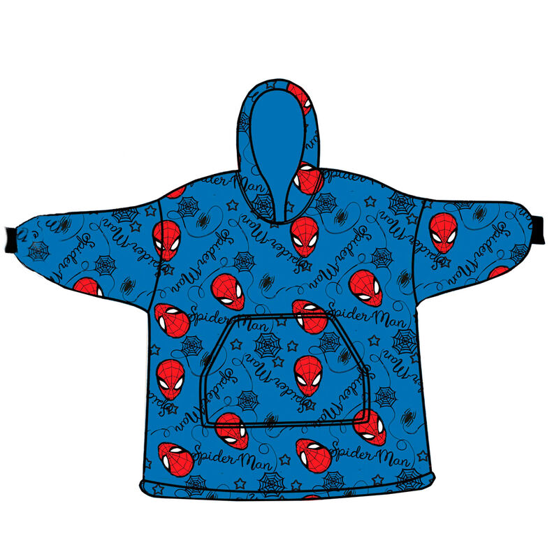 Marvel Spiderman oversize sweatshirt coat adult coral