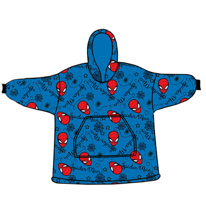 Marvel Spiderman oversize sweatshirt coat adult coral