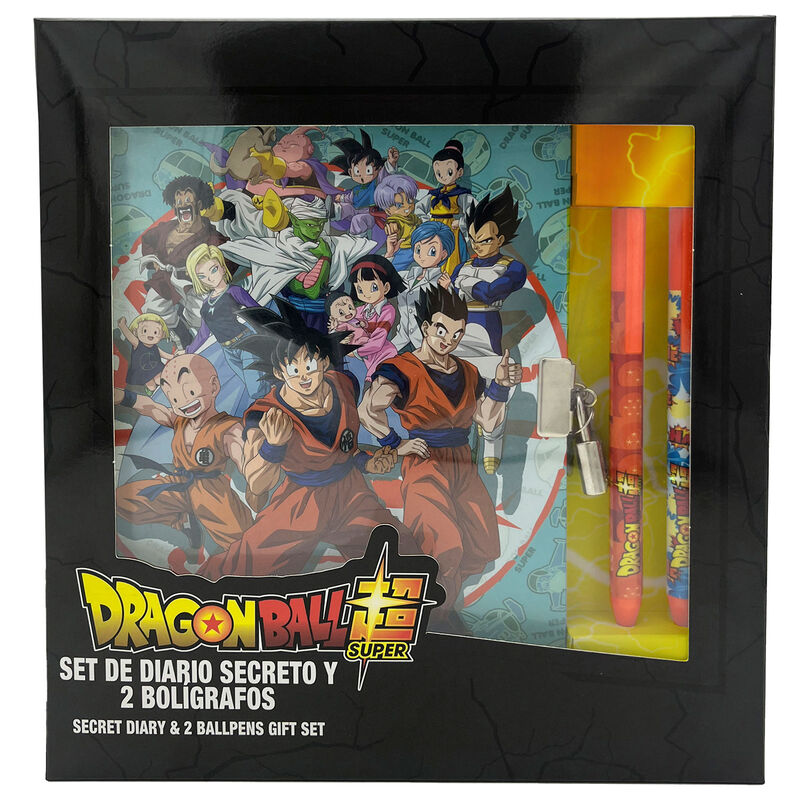 Dragon Ball set diary + 2 pens