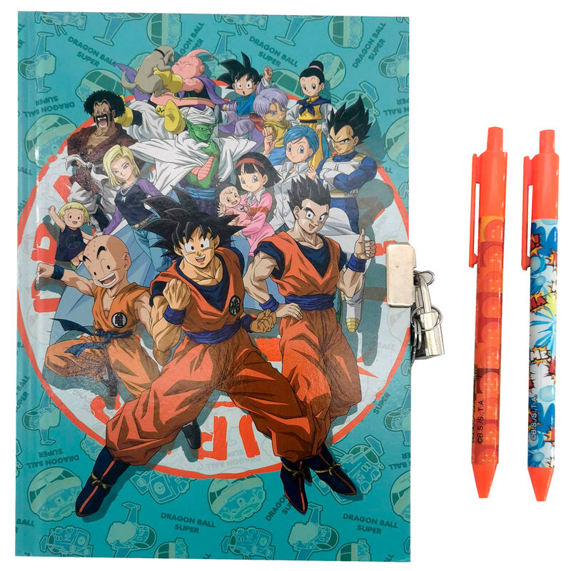 Dragon Ball set diary + 2 pens