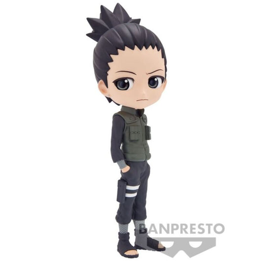 Naruto Shippuden Nara Shikamaru Ver.A Q posket figure 14cm