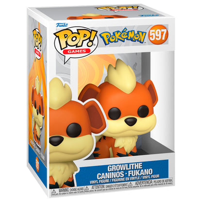 Funko POP Pokémon Growlithe 9cm Vinyl Figur