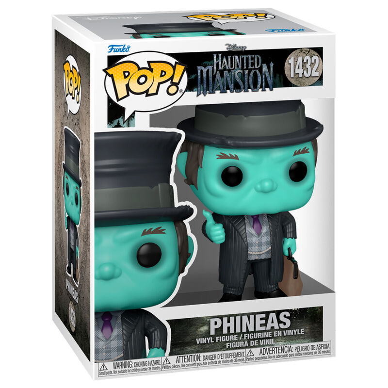 Funko POP Disney Haunted Mansion Phineas Figur