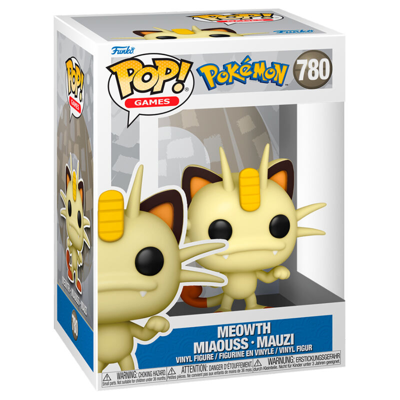 POP Figur Pokemon Meowth - Funko POP Vinyl