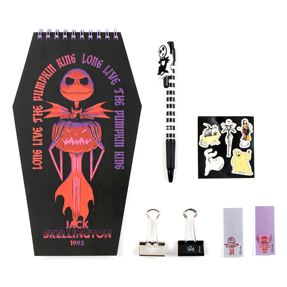 Disney Nightmare Before Christmas Stationery set