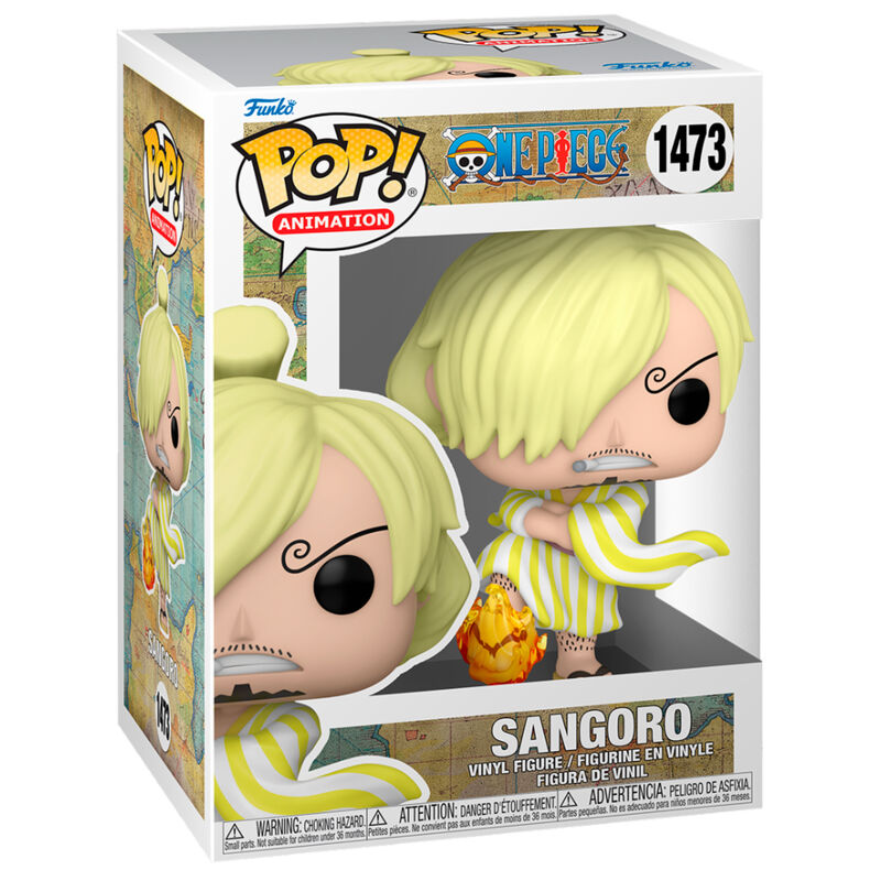 Funko POP Figurer One Piece Sangoro 9cm