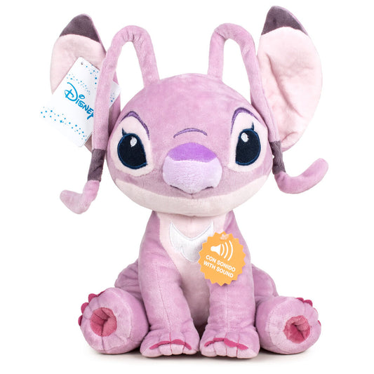 Disney Stitch Angel soft plush toy with sound 40cm