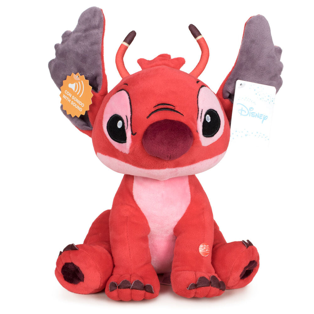 Disney Stitch Leroy soft plush toy with sound 40cm