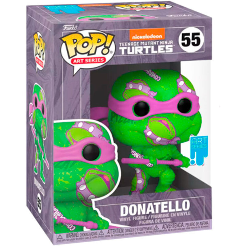 Funko POP Ninja Turtles Donatello Artist Edition + Exklusiv Fodral