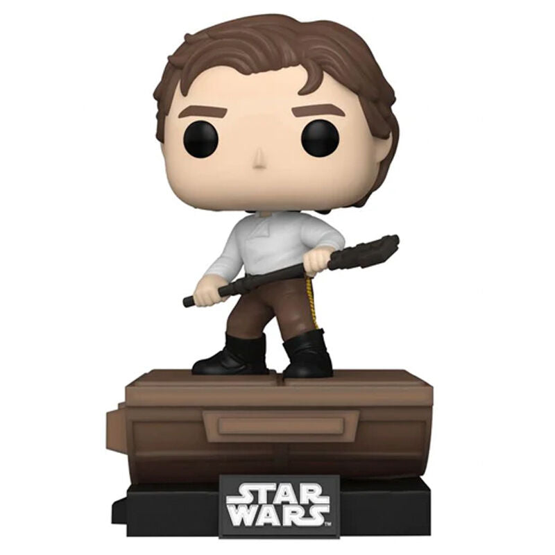 POP! Deluxe Star Wars Jabba Skiff Han Solo Exklusiv Figur