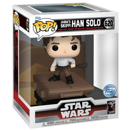 POP! Deluxe Star Wars Jabba Skiff Han Solo Exklusiv Figur