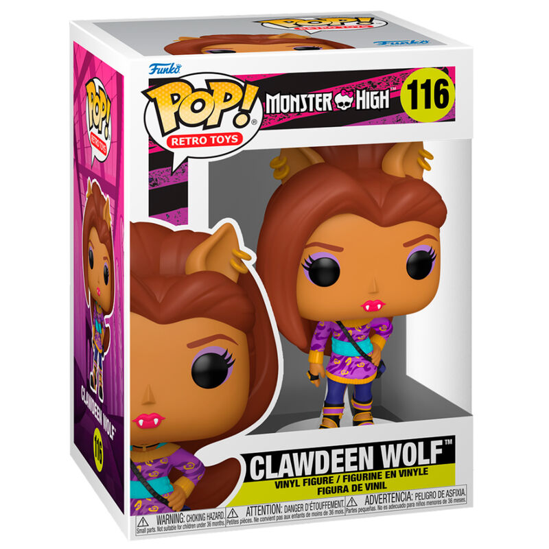 Funko POP Monster High Clawdeen Figur